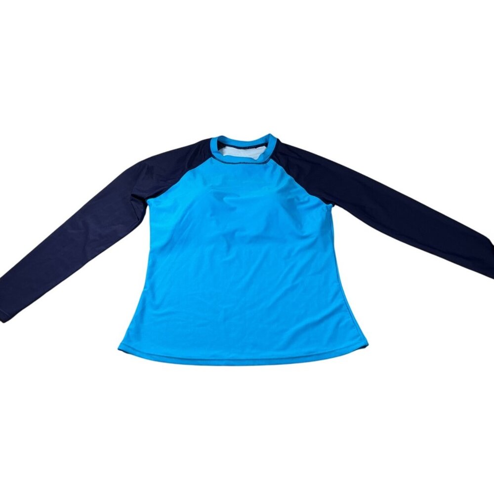 Daci|Women’s  Long Sleeve Top Tropical Swimsuit Built in Bra| Size: L | (NWT)